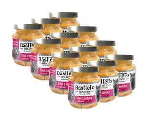 Basttet'o Holistic tītara fileja galette kaķiem 130g