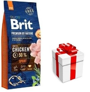 BRIT Premium By Nature Sport 15kg + barība suņiem