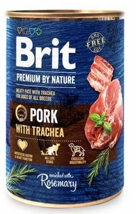 Brit Premium by Nature Cūkgaļa ar traheju 400g