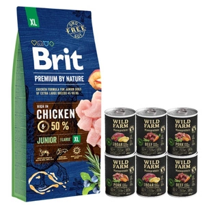 BRIT Premium By Nature Junior XL 15kg