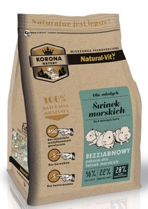 KORONA NATURY Natural-Vit barība jūrascūciņām junior 750g