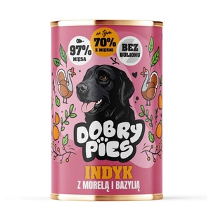 Good Dog Tītara ar aprikozēm un baziliku 400g