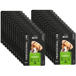 SUPER BENO Junior visu šķirņu kucēnu maisiņš ar tītaru 100g