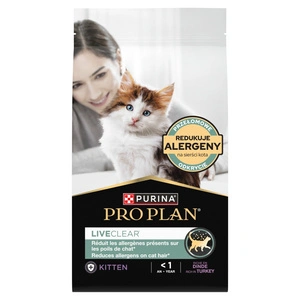 PRO PLAN LiveClear Barība kaķēniem ar tītara gaļu 1,4 kg