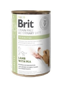 BRIT GF Veterinary Diets Dog Diabetes 400g - mitrā barība suņiem