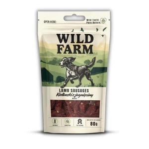 WILD FARM jēra gaļas desiņas 80g suņu našķi
