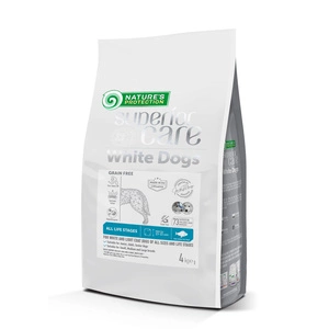 Nature's Protection Superior Care White Dogs Grain Free White Fish Visu izmēru un dzīves posmu suņiem 4kg