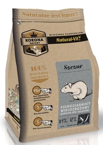 KORONA NATURY Natural-Vit barība žurkām 750g