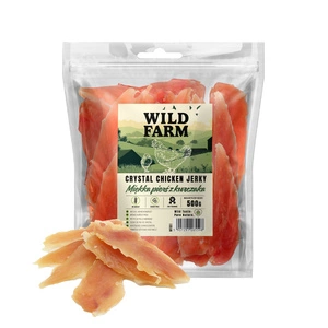WILD FARM Mīkstas vistas krūtiņas 500g suņu našķi