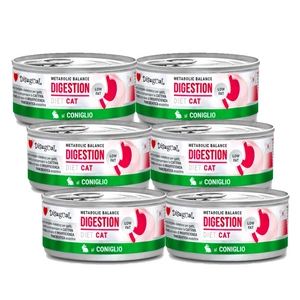Disugual Veterinārais kaķu barība DIGESTION Rabbit (pieaugušajiem) 85g
