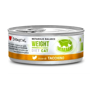 Disugual mitrā kaķu barība Veterinary WEIGHT tītars (pieaugušajiem) 85g
