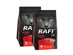 DOLINA NOTECI Rafi Cat sausa kaķu barība ar liellopu gaļu 1,5kg