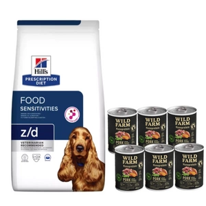 HILL'S PD Prescription Diet Canine z/d Jutīgums pret pārtiku 10kg