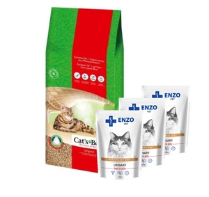 JRS Cats Best Eko Plus - koka pakaiši 40l / 17,2kg