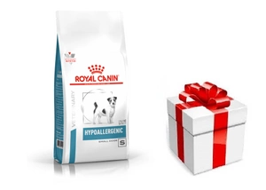 ROYAL CANIN Hypoallergenic Small Dog HSD24 1kg + STAGMENA SUŅIEM