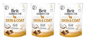 BRIT CARE DOG FUNCTIONAL SNACK SKIN&COAT KRILL 150g