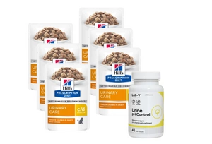 HILL'S PD Prescription Diet Feline c/d Multicare Chicken 85g maisiņš