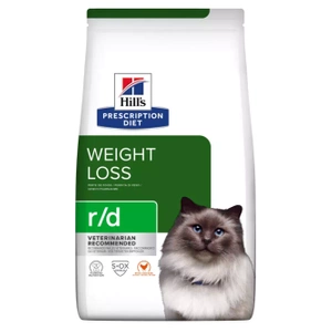 Hill's Prescription Diet r/d Feline - sausā barība kaķiem ar lieko svaru 1,5kg