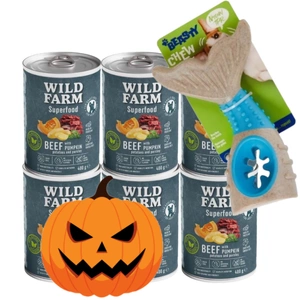 Wild Farm Superfood Beef 400g barība suņiem bez graudiem