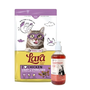 Versele-Laga Lara Adult Light Sterilized 7kg - barība sterilizētiem kaķiem