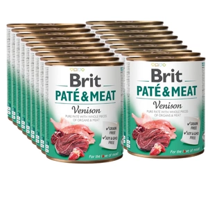 BRIT PATE & MEAT VENISON 800g