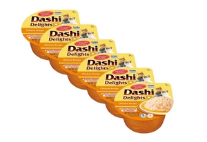 Inaba DASHI papildbarība kaķiem - buljons ar vistas garšu 6x70 g