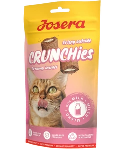 JOSERA Crunchies - ar pienu (kārums kaķiem) 60g