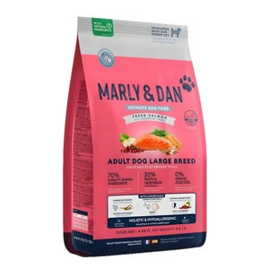 Marly & Dan Adult Dog Large Breed Fresh Salmon Holistic & Hypoallergenic 4kg sausā barība