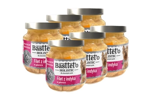 Basttet'o Holistic tītara fileja galette suņiem 130g