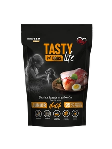 Tasty Dogs Life Junior pīļu želejas trauciņš 500g