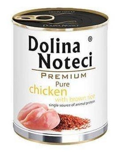 Dolina Noteci Premium Pure vistas gaļa ar rīsiem 12x800g