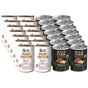Wild Farm Monoprotein Wild Boar 400g hipoalerģiska barība suņiem