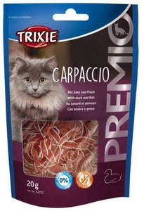 TRIXIE Premio Carpaccio uzkoda ar pīli un mencu 20g