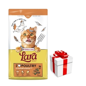 VERSELE-LAGA Lara Adult Turkey & Chicken 7kg - Pieaugušo kaķu barība ar tītaru un vistas gaļu
