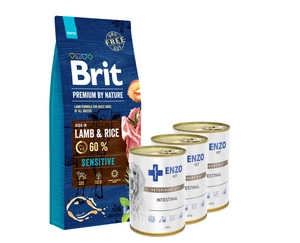 BRIT Premium By Nature Sensitive jēra gaļa 15kg