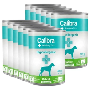 CALIBRA Veterianry Diets Dog Hypoallergenic Insect & Rabbit 400g