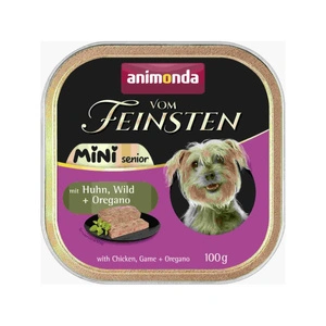 ANIMONDA Vom Feinsten mini senior vistas gaļa/medījums/oregano  100 g