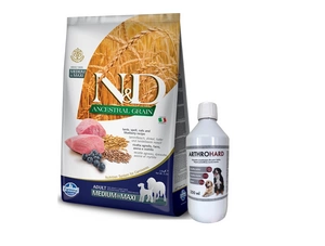 Farmina N&D LAMB BLUEBERRY MEDIUM MAXI 12kg