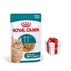ROYAL CANIN mitrā kaķu barība, Senior Ageing 11+, želejas 12x85g