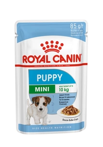 ROYAL CANIN Mini Puppy 12x85g mitrā barība mērcē mazo šķirņu kucēniem līdz 10 mēnešiem