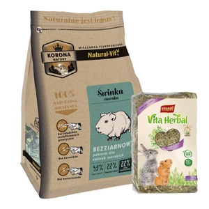 KORONA NATURY Natural-Vit barība jūrascūciņām 1,6kg