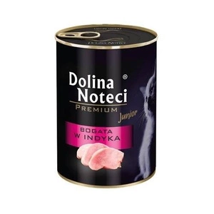Dolina Noteci Premium Junior kaķiem, tītars 12x400g