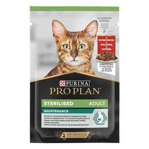 Purina Pro Plan Sterilizēts ar liellopu gaļu kaķiem 85g