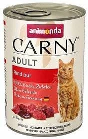 ANIMONDA Cat Carny Adult garša: liellopa gaļas 400g x18