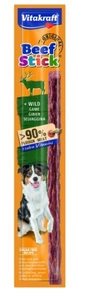 Vitakraft Liellopa gaļas nūjiņas Kabanos ar jēra gaļu suņiem 12g