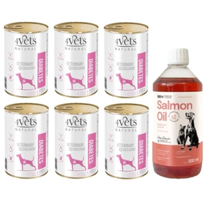 4Vets Dog Diabetes 400g x6
