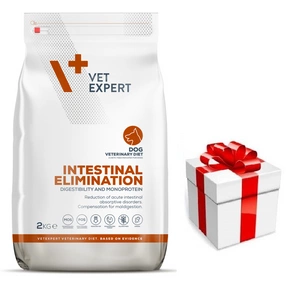 VETEXPERT Veterinary Diet Dog Intestinal Elimination 2kg + pārsteigums sunim
