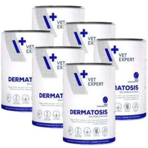 VETEXPERT Veterinārā diēta Dermatosis 6x400g