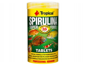 TROPICAL Super Spirulina Forte tabletes 250ml 340gab.