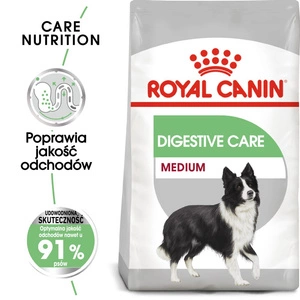 ROYAL CANIN CCN CCN Medium Digestive Care 12kg sausā barība pieaugušiem, vidēji lielu šķirņu suņiem ar jutīgu gremošanas traktu